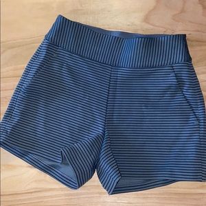 Lululemon striped pocket shorts